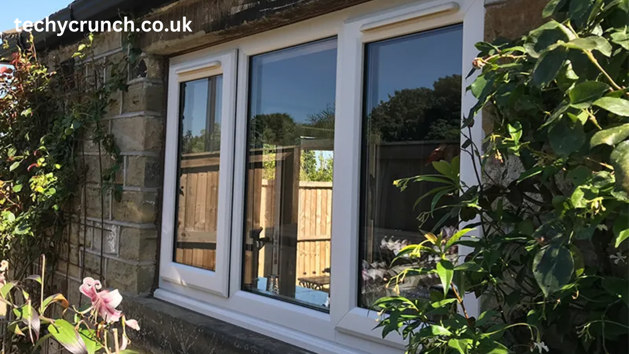 44mm triple glazing upvc windows